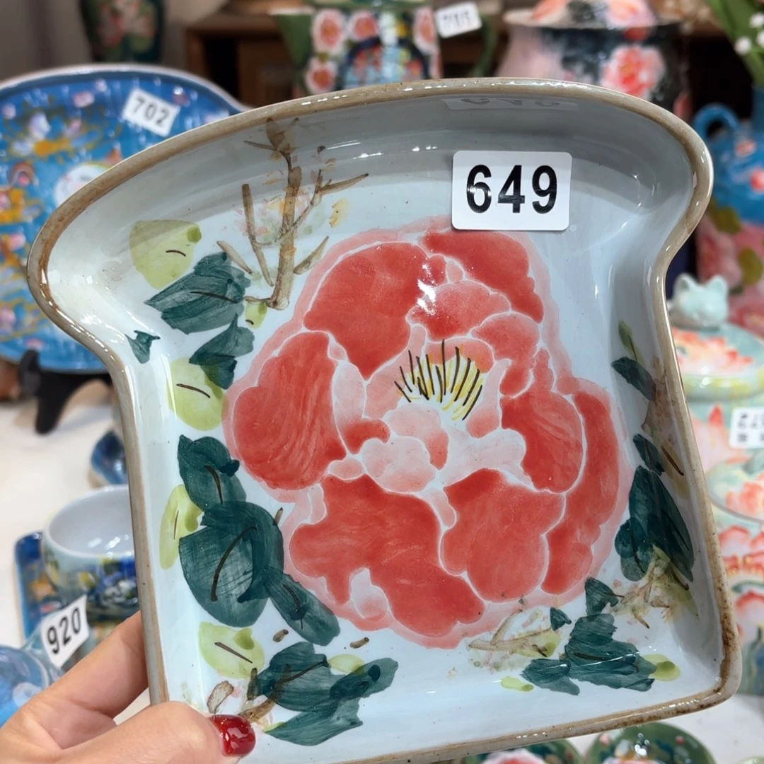 景德镇手绘高温釉下彩陶瓷茶具