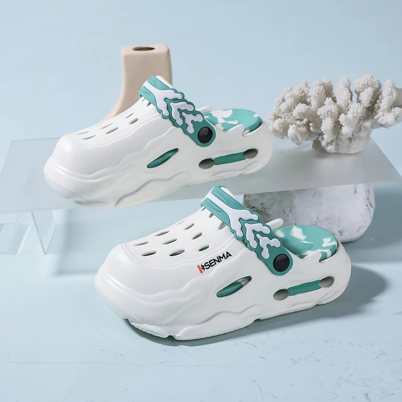 森马SENMA儿童潮牌洞洞鞋休闲鞋