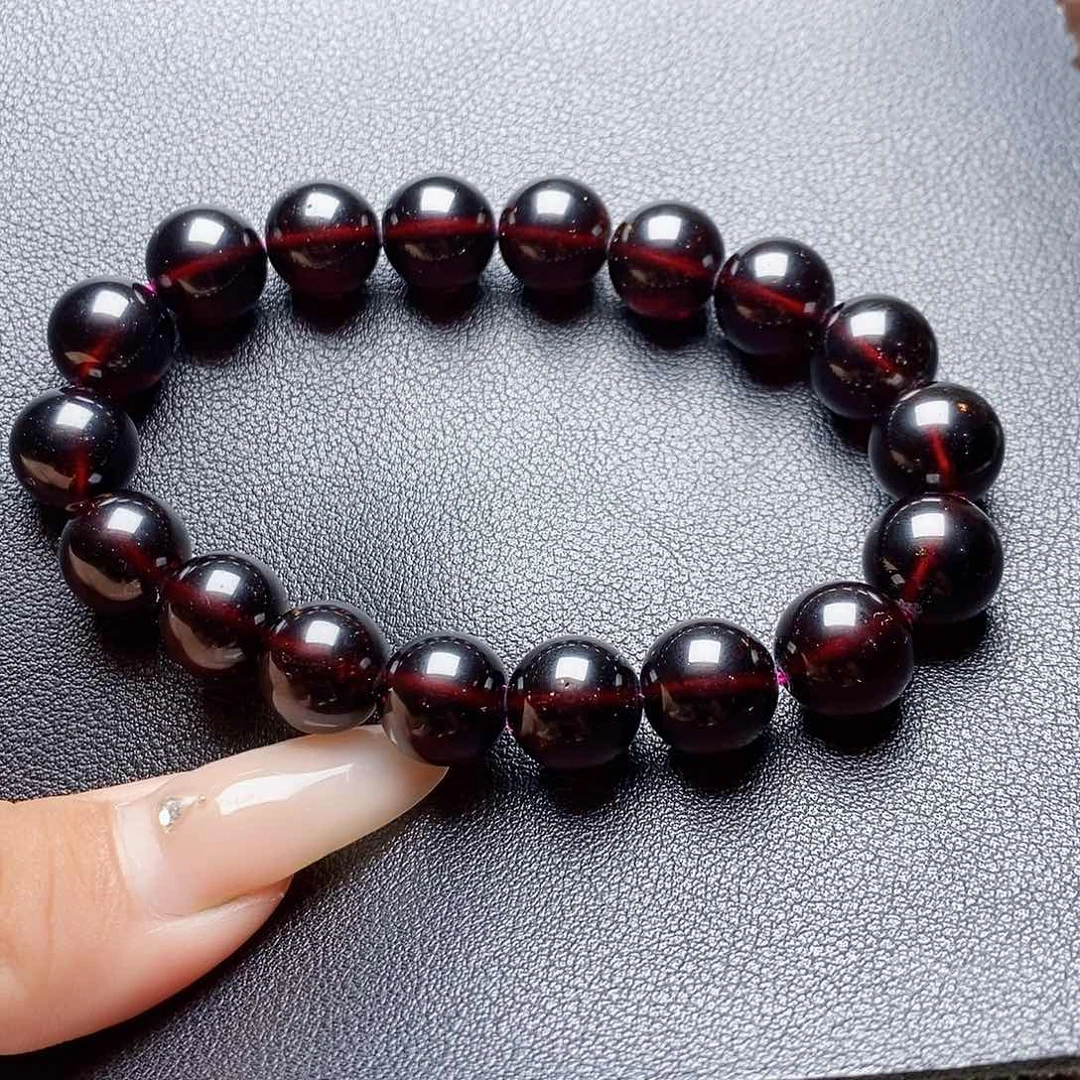 未镶嵌手链石榴石12单