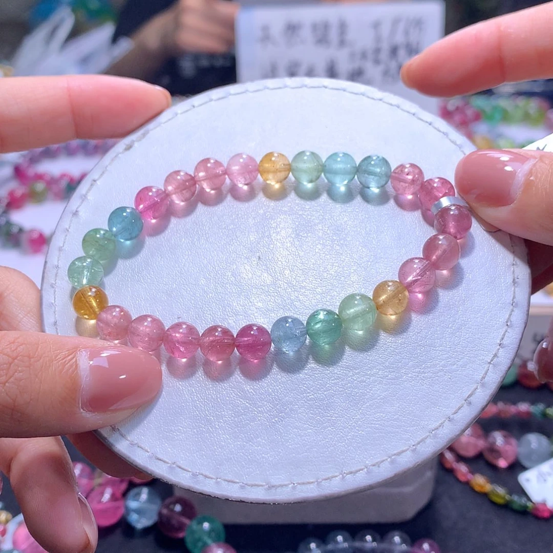 【闪购商品】未镶嵌手串碧玺7.3m
