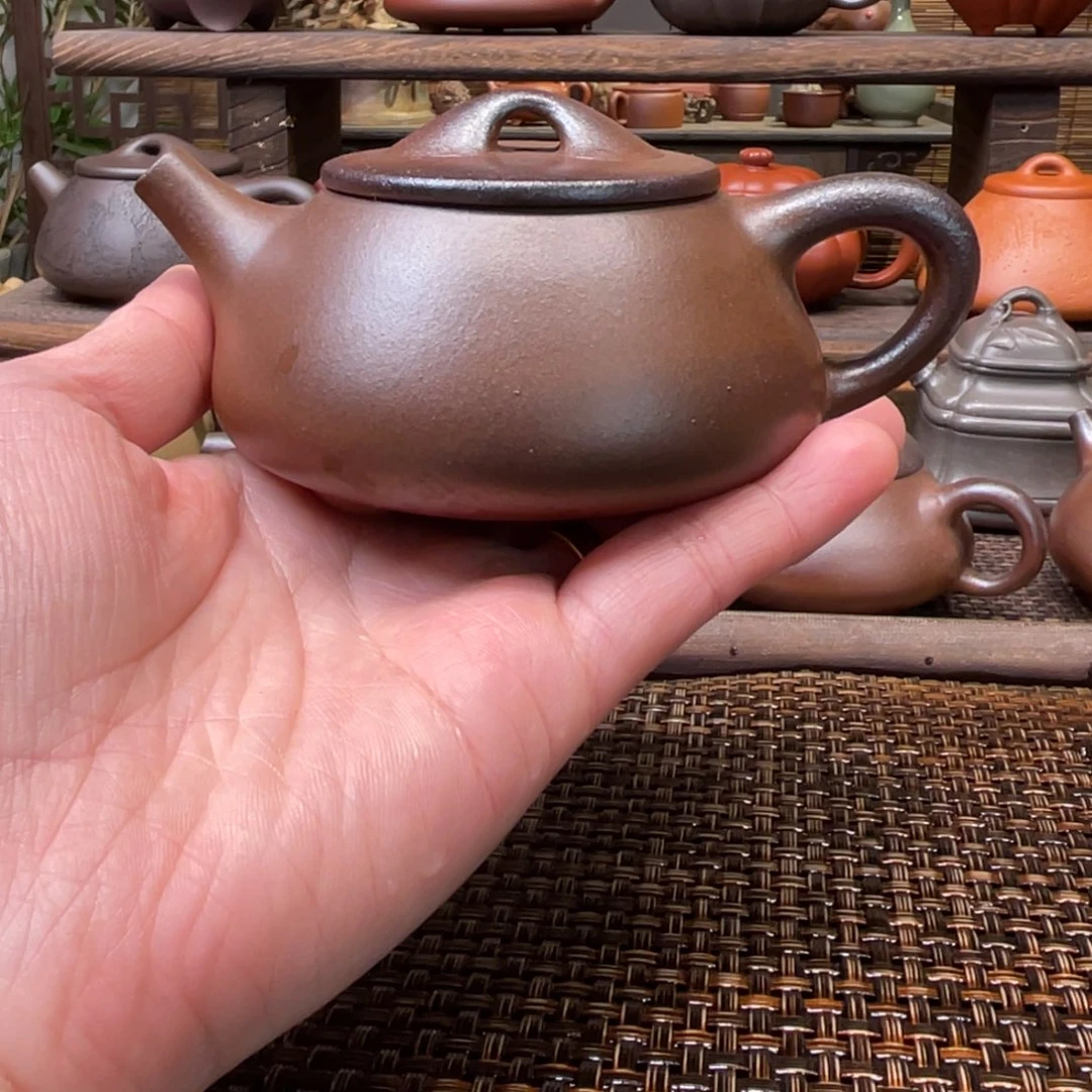 茶壶紫砂宜兴原矿紫砂手工制150