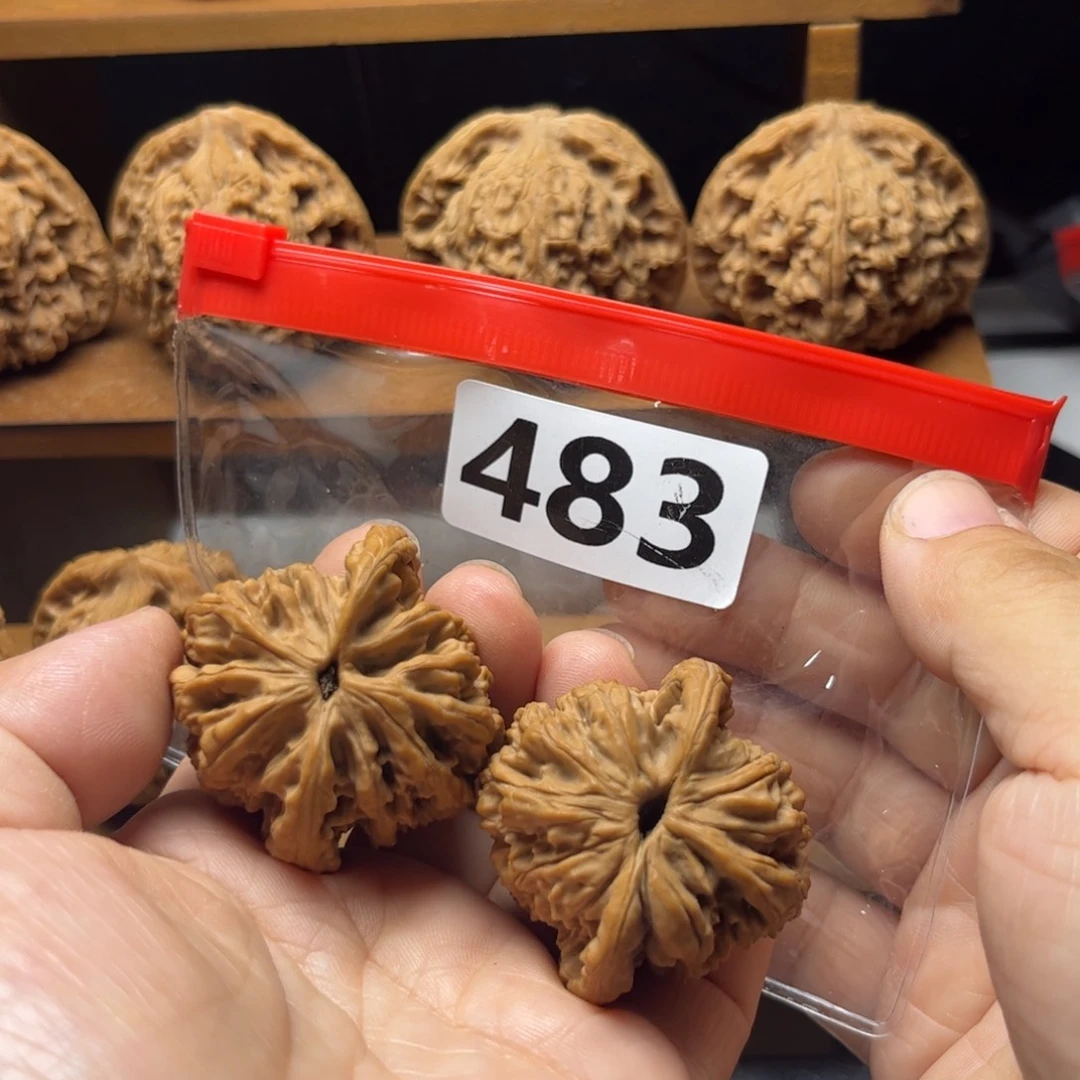 吊坠文玩核桃虎头40