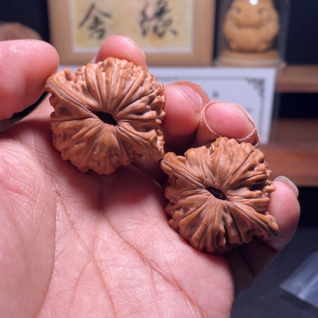 把件文玩核桃汉高楼41尺（轻微返油）