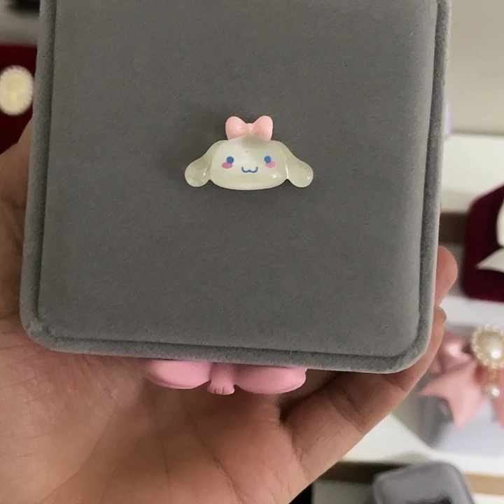狗狗手镯盒蝴蝶结
