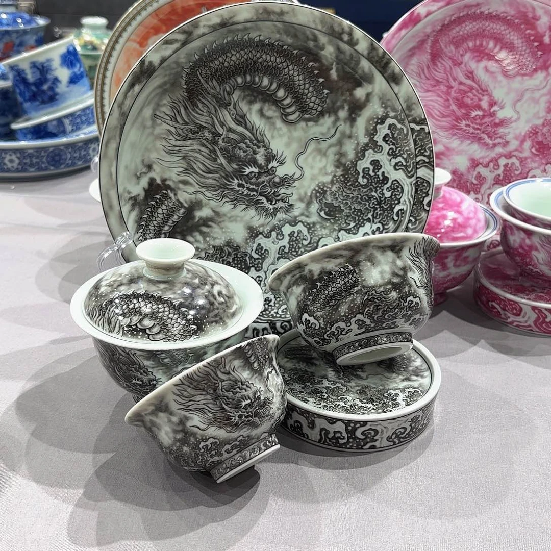 瓷片景德镇瓷器博物会