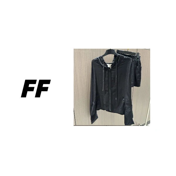 【B54962】夏季女士长袖连帽休闲运动套装