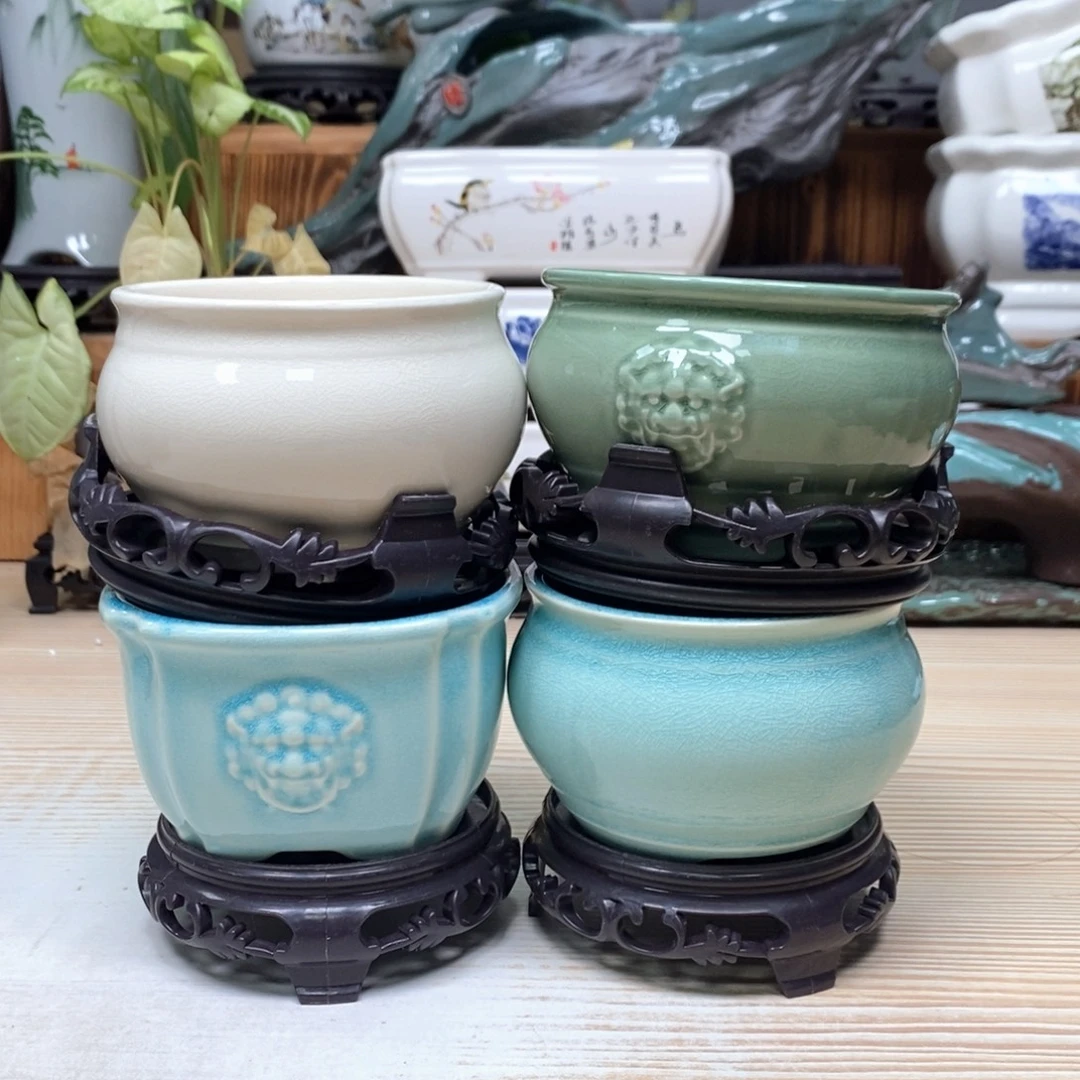 花盆紫砂陶瓷艺术花盆陶瓷