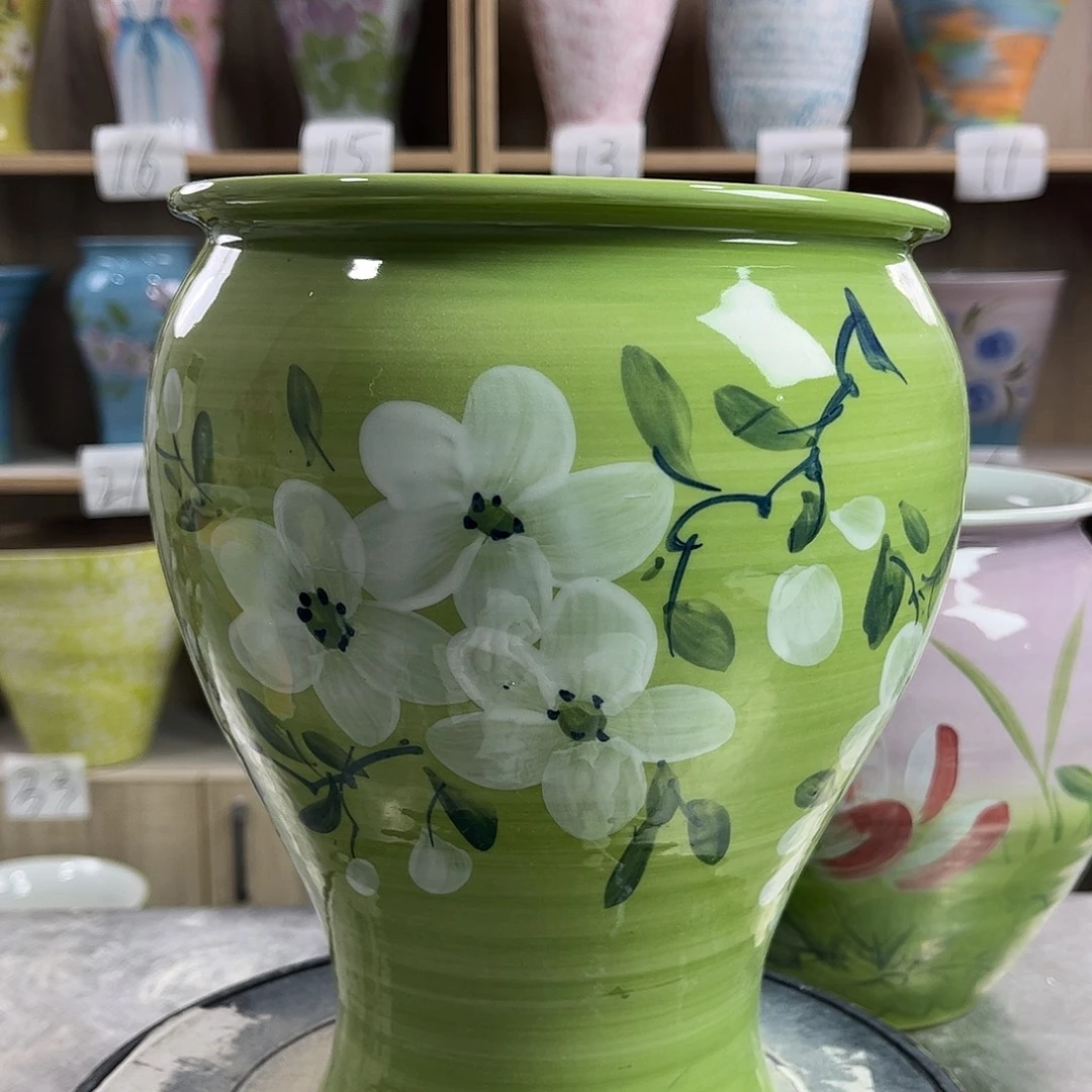 景德镇陶瓷花盆花盆