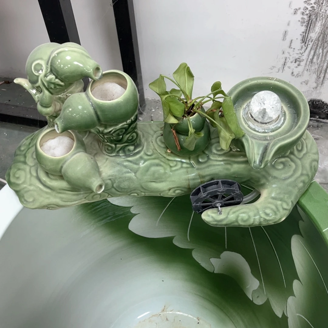 如图摆件加雾化器