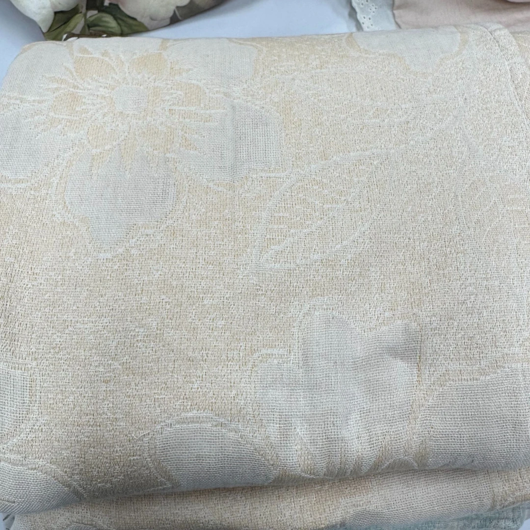 【繁花梦境-单床盖】200cm*230cm高端多功能花卉工艺四季亲肤床盖