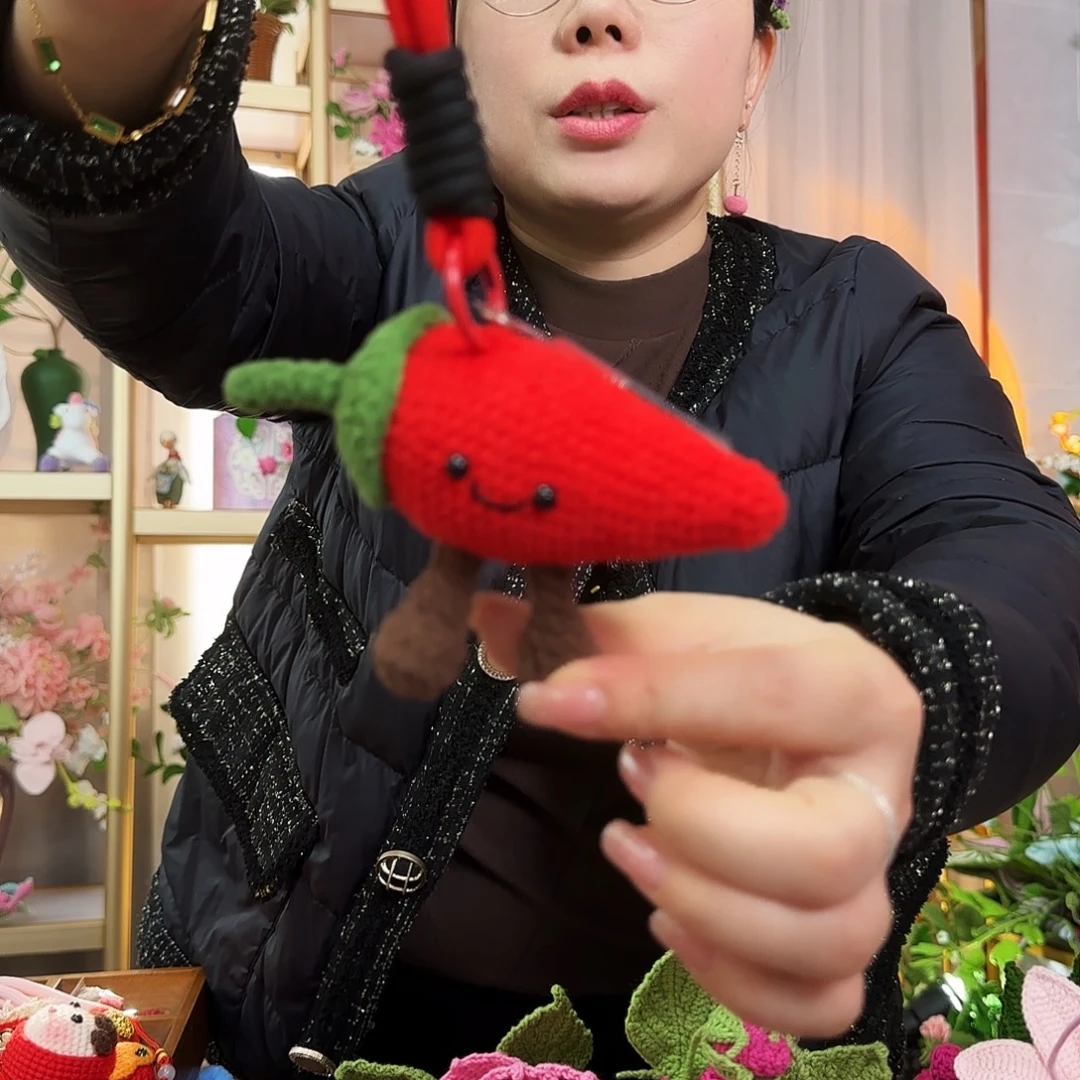 手工钩织设计挂件