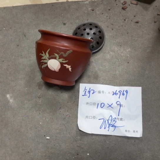 紫砂花盆花卉工艺