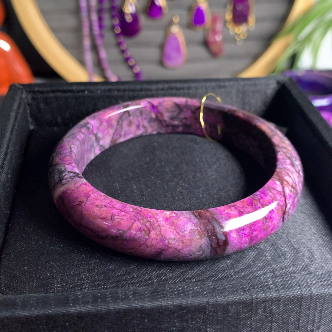 苏纪石（舒俱来）未镶嵌手镯