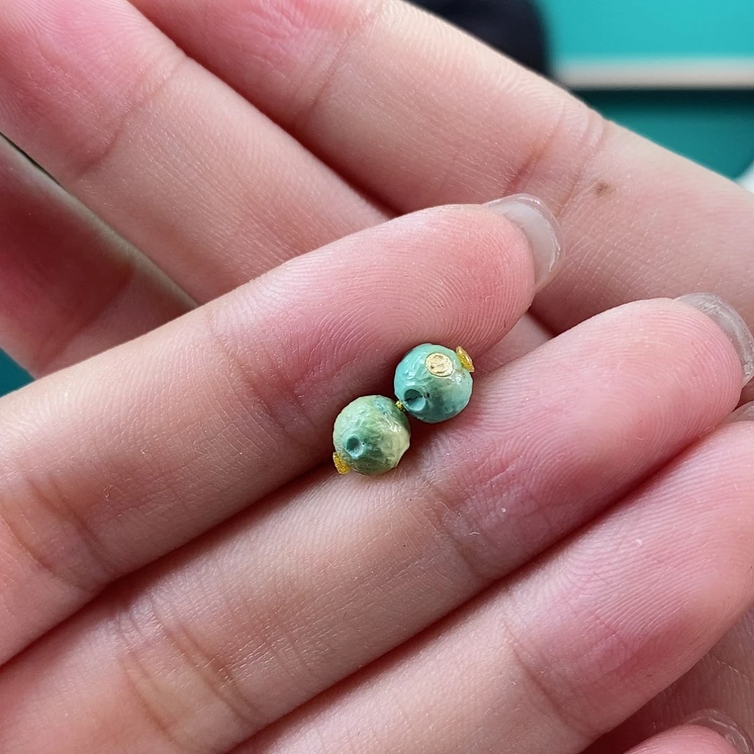 绿松石珠宝奇石未镶嵌