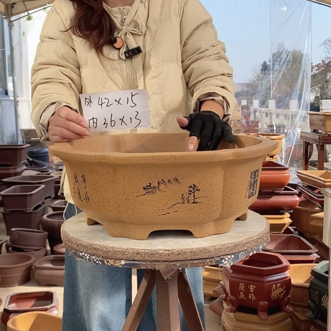 花盆紫砂紫砂花盆