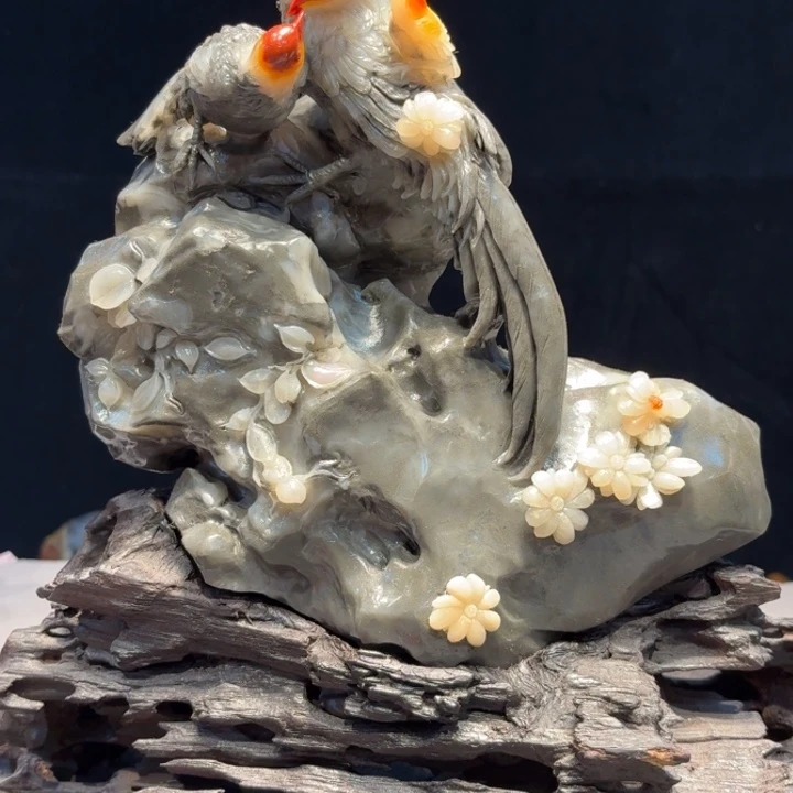 柳***林寿山石寿山石摆件