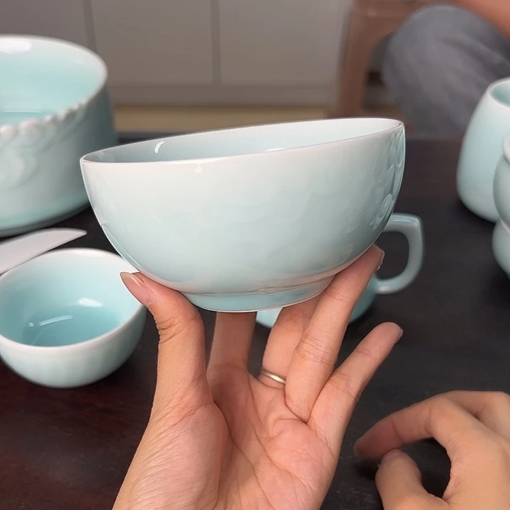 小米茶器龙泉云间青瓷