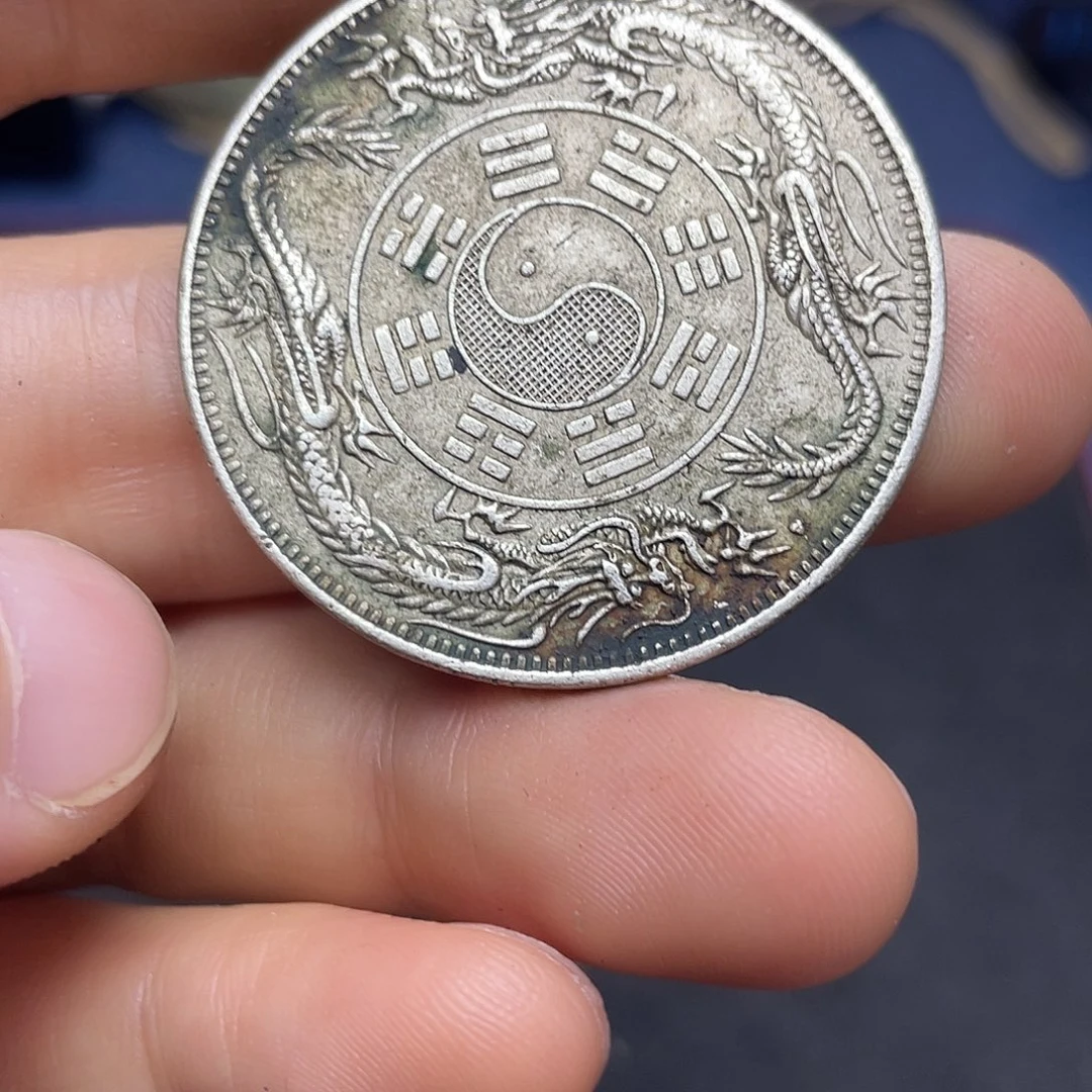 A复古工艺品包浆老品相好边齿清晰