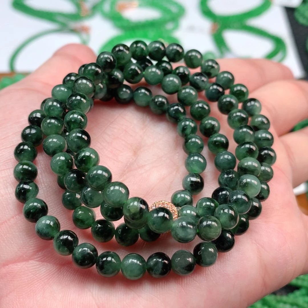 翡翠手链未镶嵌翡翠
