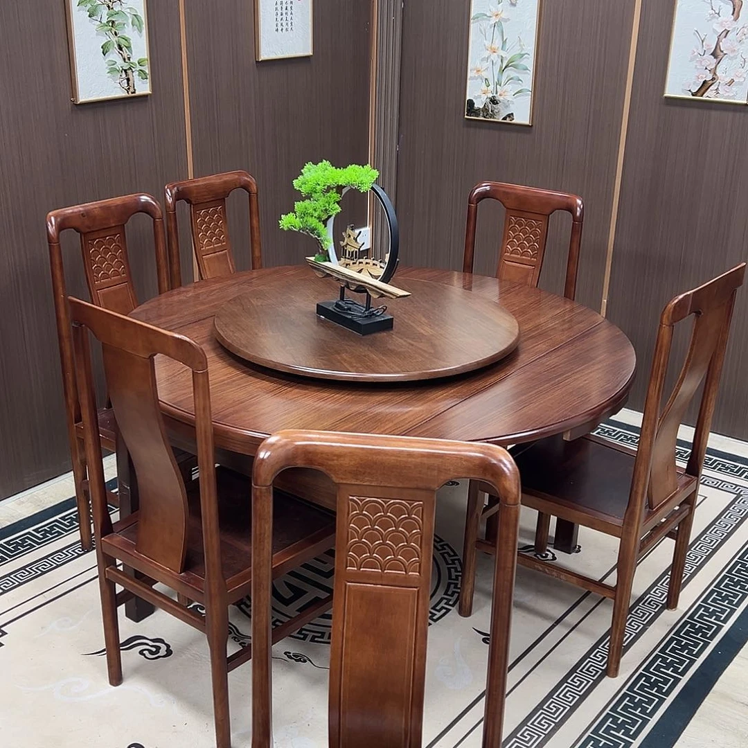 木用****91.35+6张椅子+转盘