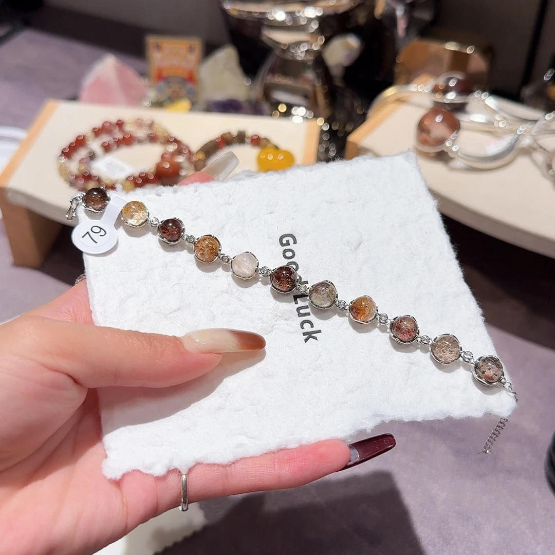 银S925镶嵌水晶手链《小马专属链接》幽灵手链