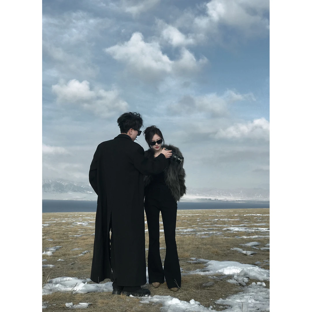 小番茄定制 FORNI 经典男友裤 90s定染靛蓝原牛微喇牛仔裤