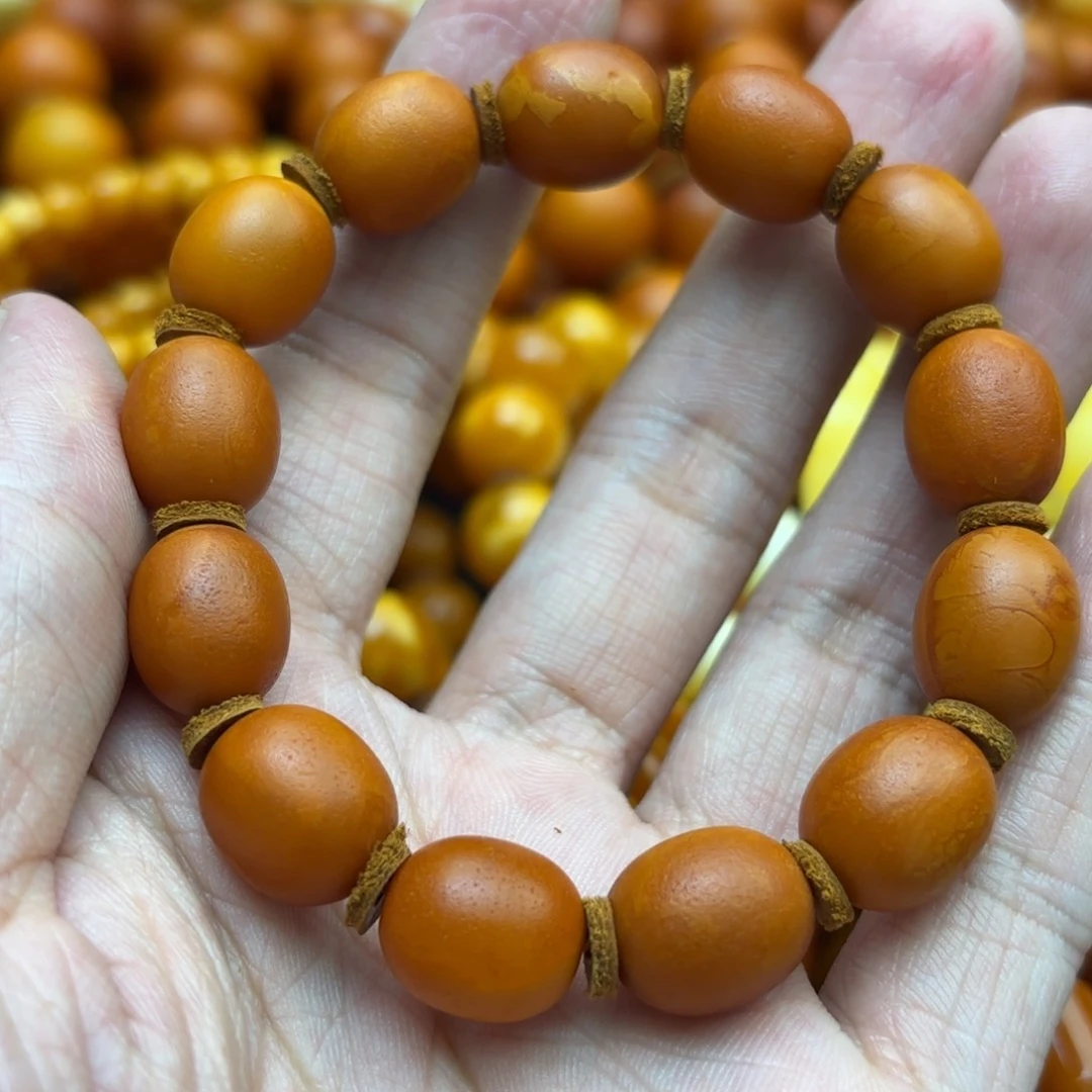 琥珀手链未镶嵌蜜蜡