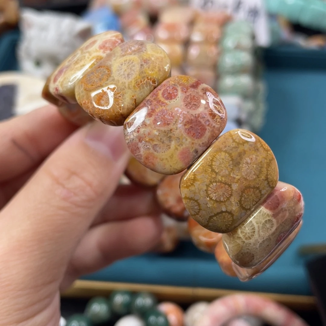 未镶嵌手镯硅化玉