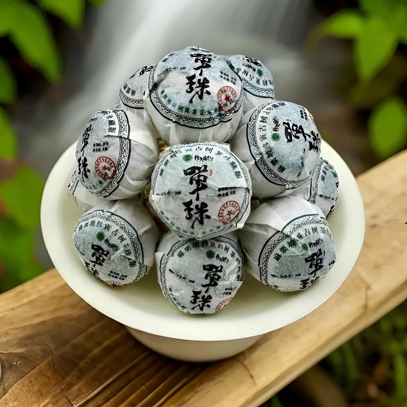 轸寅麻栗坡云深居古树茶(2025年单株龙珠)纯料普洱生茶龙珠