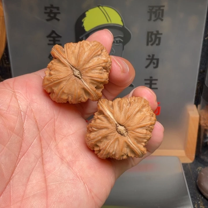 吊坠文玩核桃白狮子39全品