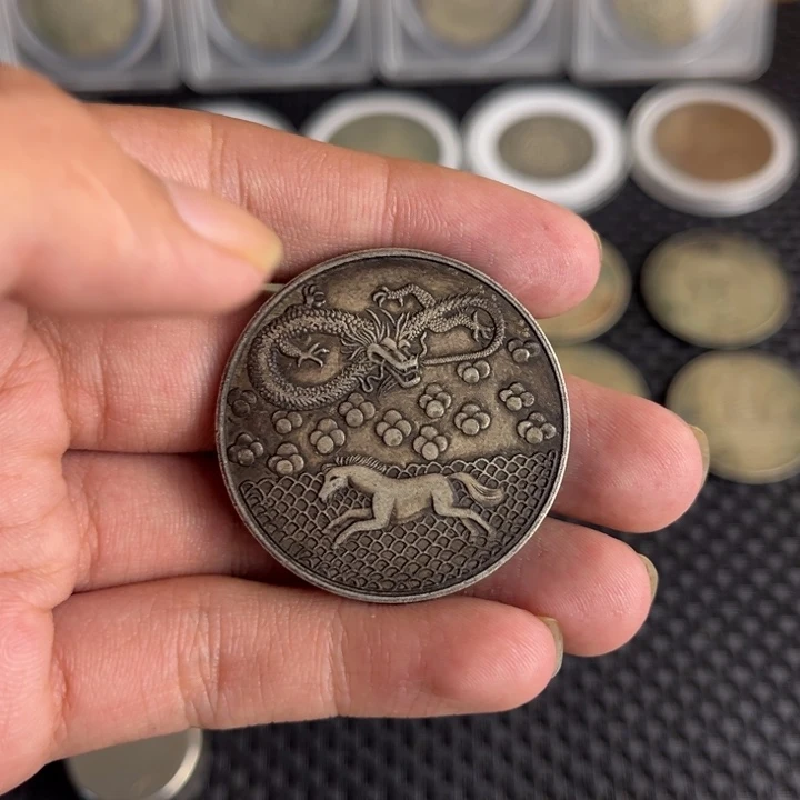 金属大头龙洋船洋工艺品