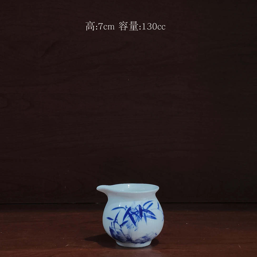 景德镇手绘釉下青花系列-公道杯