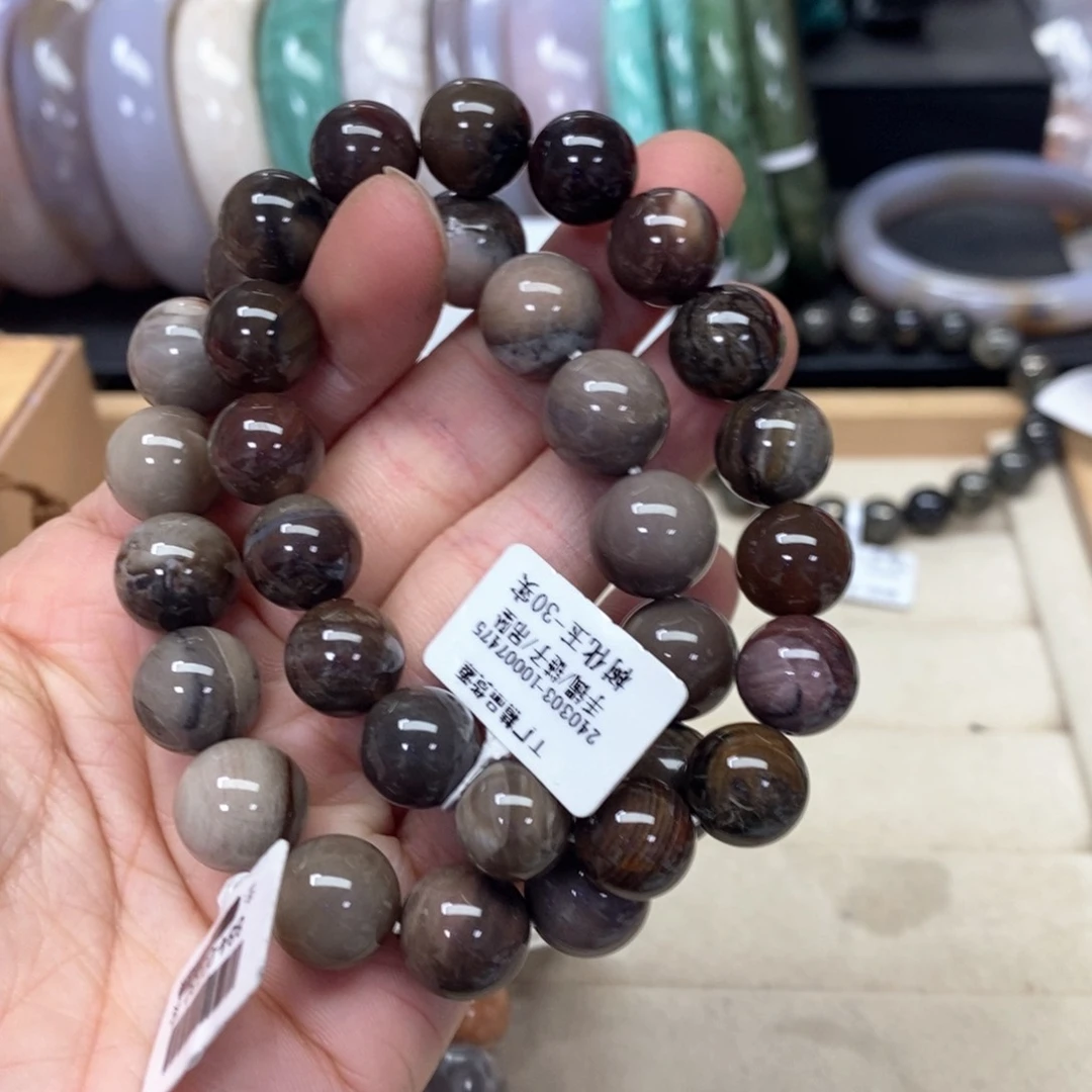 硅化珊瑚（珊瑚玉）手链未镶嵌荆*舞114