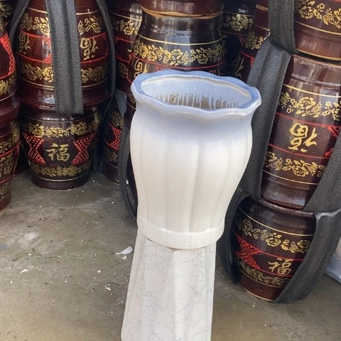 低腰花口渐变灰南瓜中 口26/34