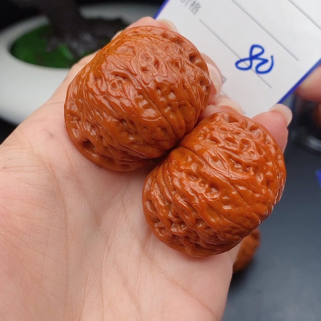 把件文玩核桃40铁锤80