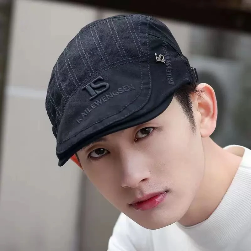 休闲帽子男春夏季旅行防晒前进帽贝雷鸭舌帽百搭韩版女网红棒球帽