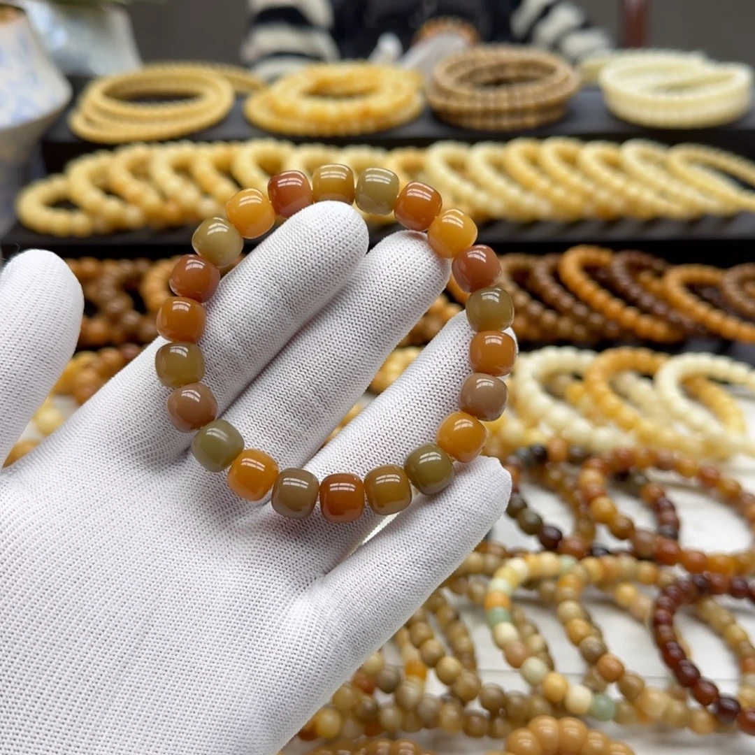 手串菩提根/象牙果10*11鬼工5年