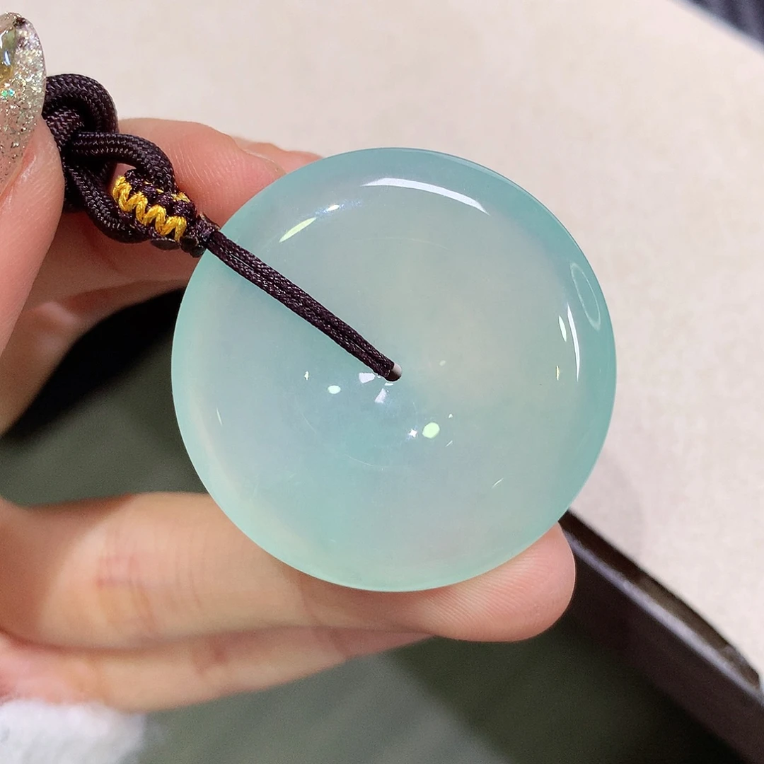 翡翠未镶嵌颈饰35.6-6.4