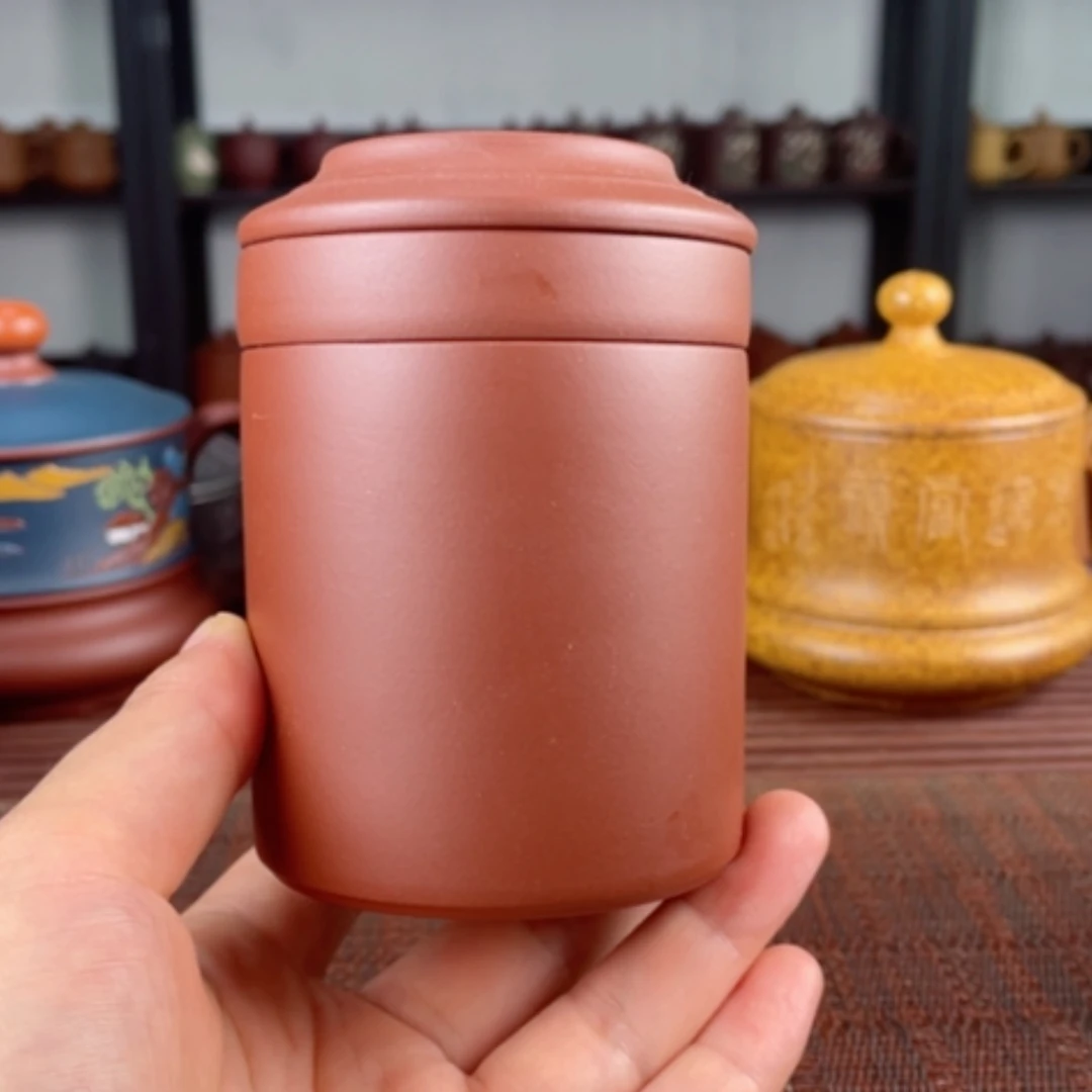 【闪购商品】茶杯紫砂宜兴原矿紫砂盖杯微瑕