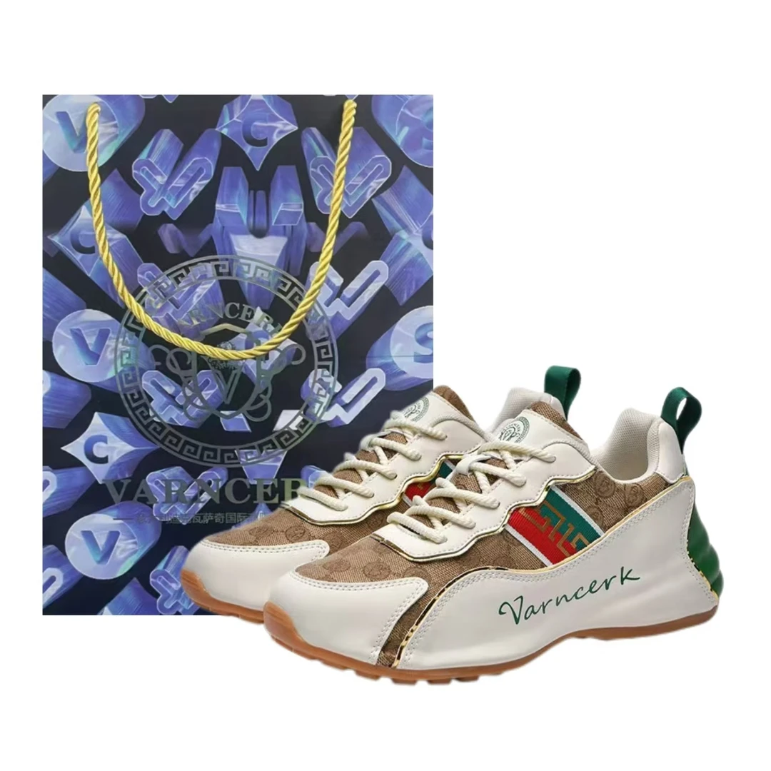 2025轻奢高定男女鞋商务复古百搭情侣休闲运动潮鞋590