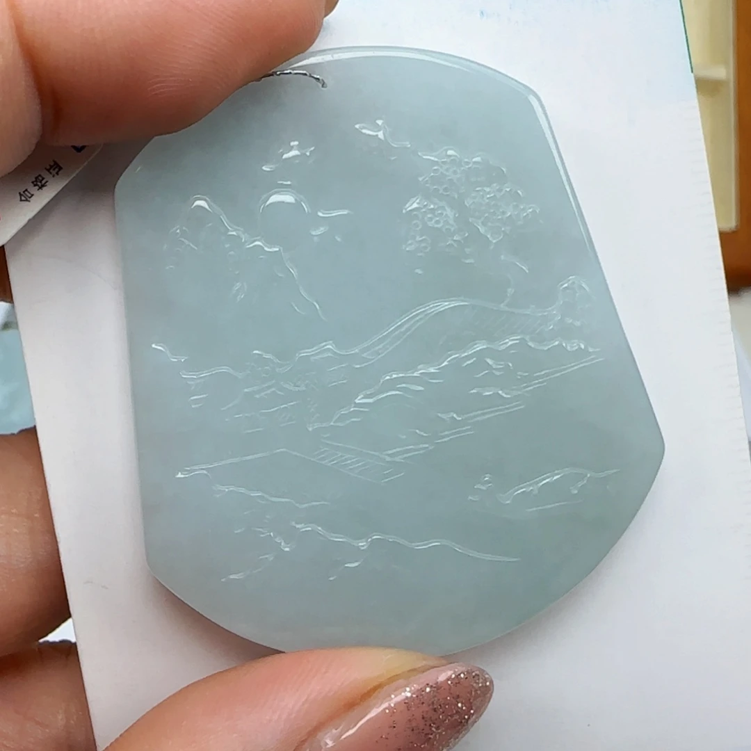 颈饰未镶嵌翡翠，，