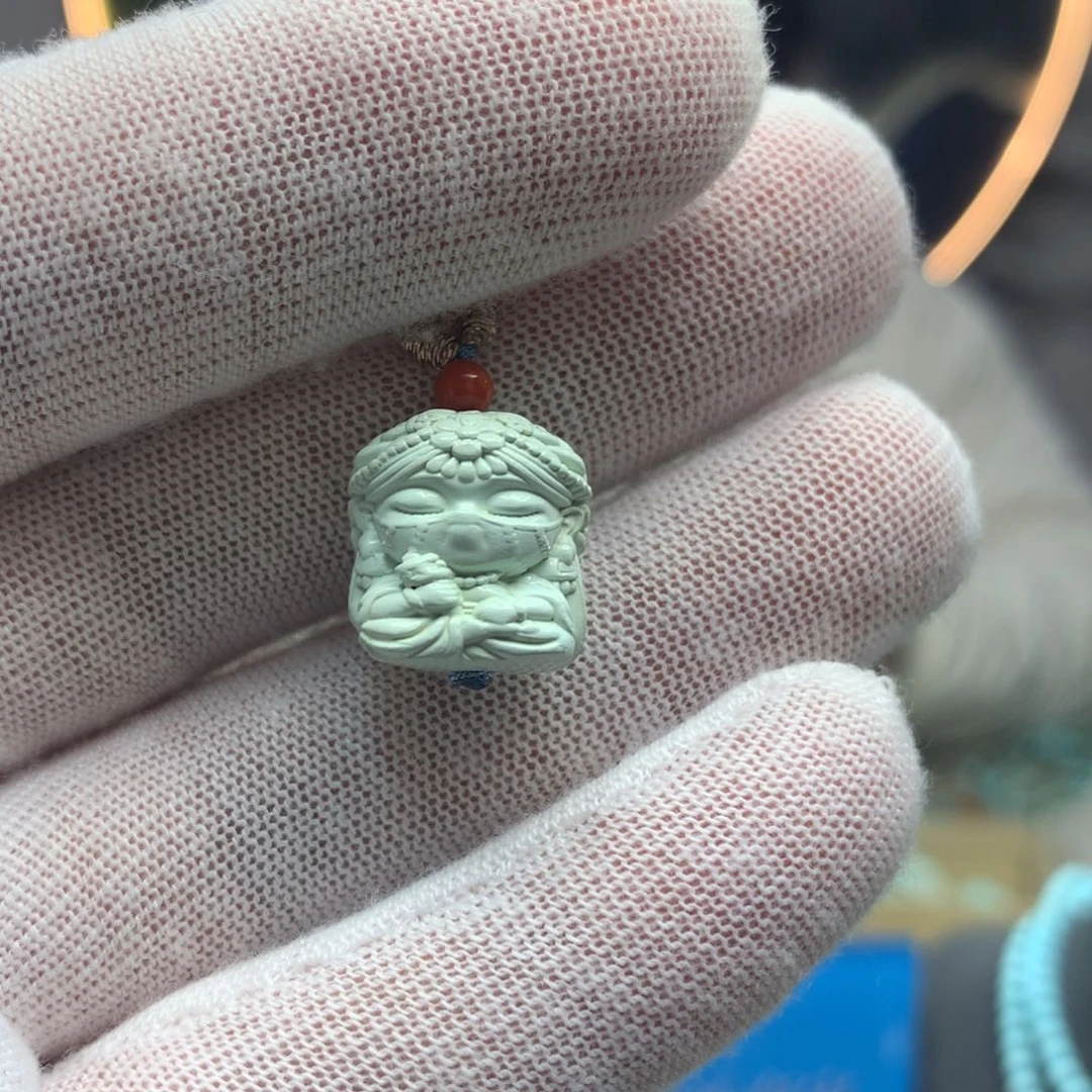 绿松石挂件未镶嵌