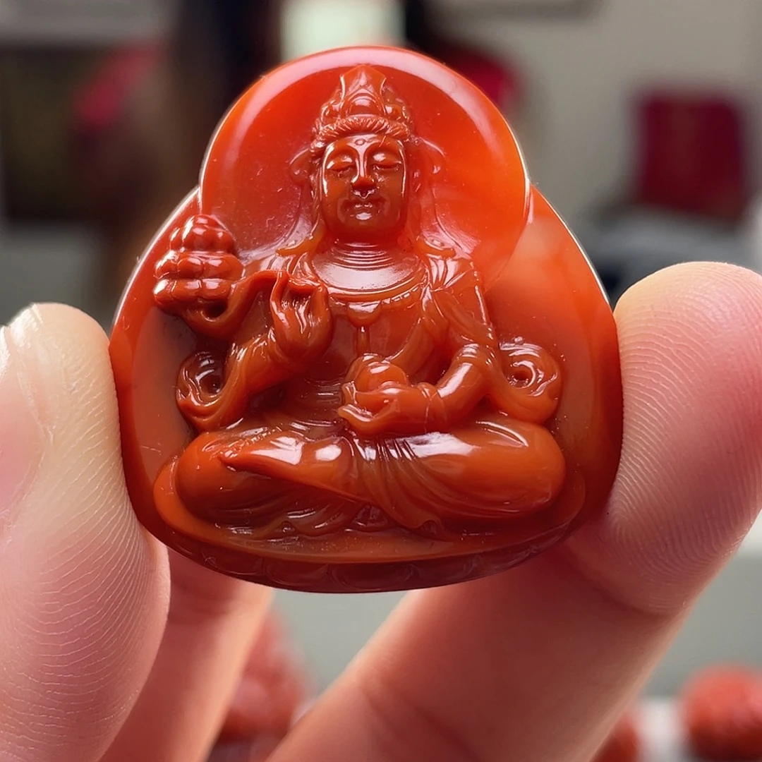 南红玛瑙南红吊坠未镶嵌