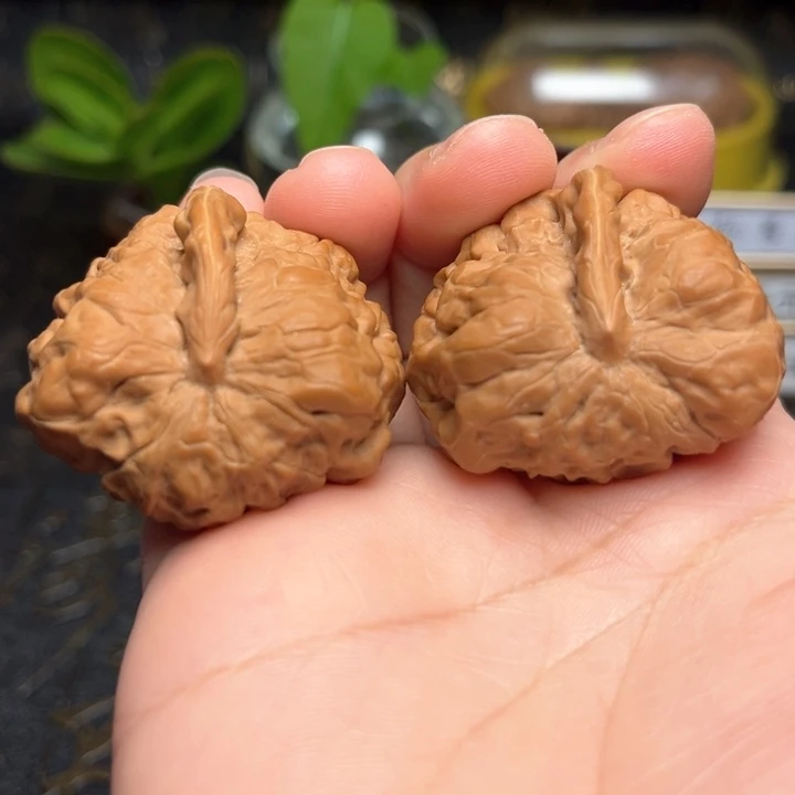 文玩核桃把件一帆风顺