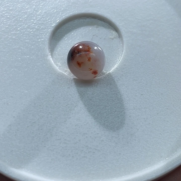 翡翠散珠翡翠洒金圆珠 卡10