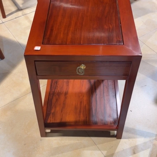 红***王端景台紫檀木类刺猬茶几