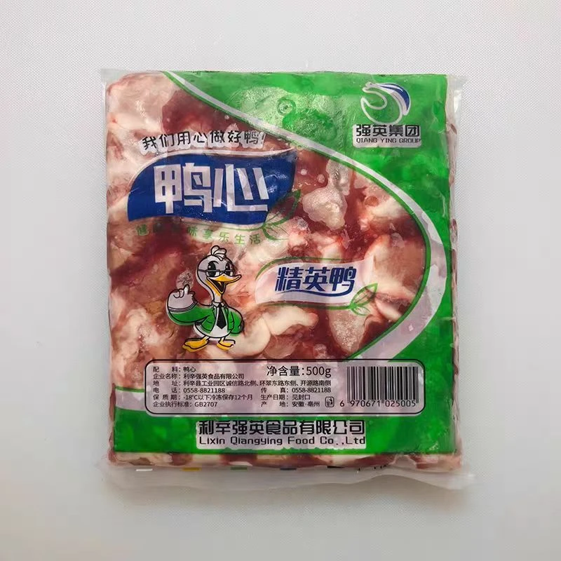 精英强英鸭心500g