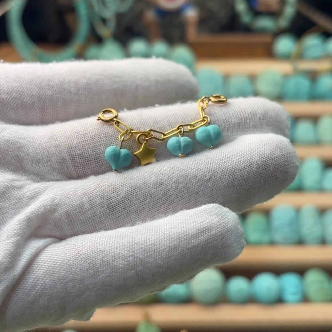 绿松石未镶嵌配饰