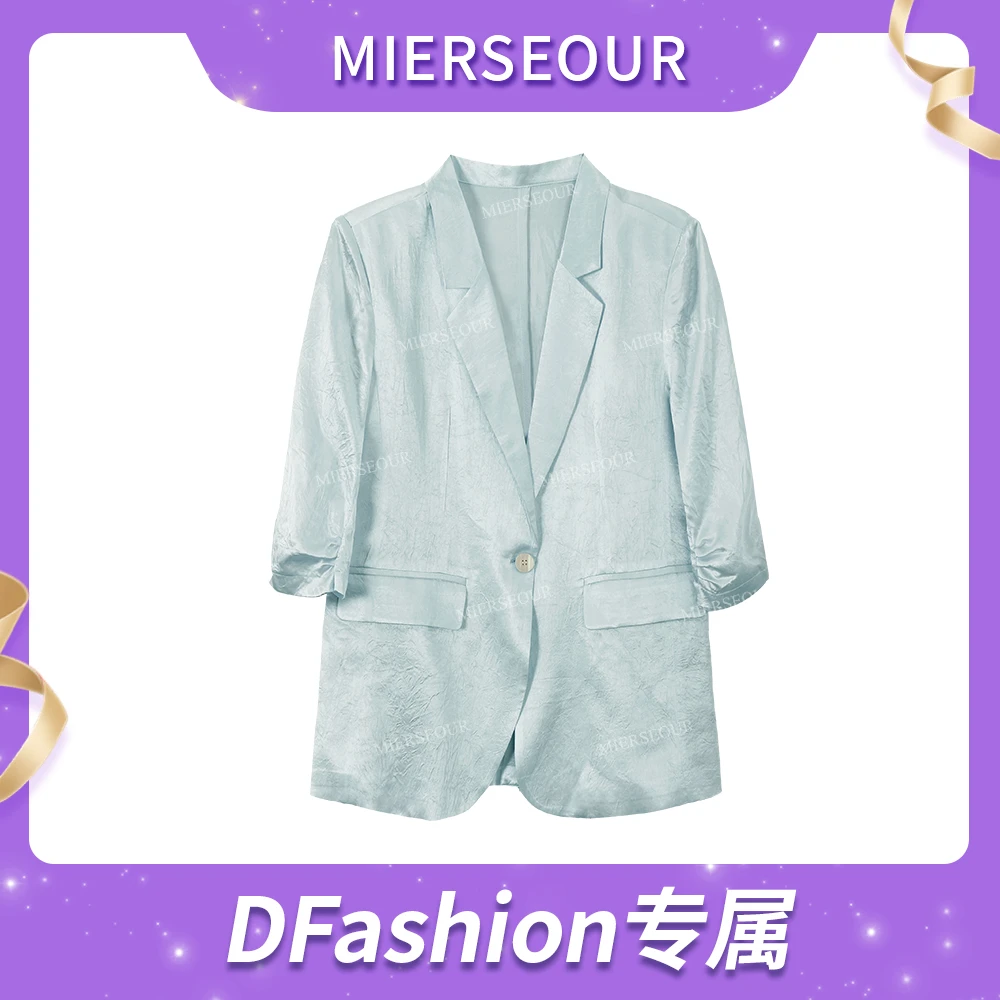 【气场女主】高级感V领西装外套女1170