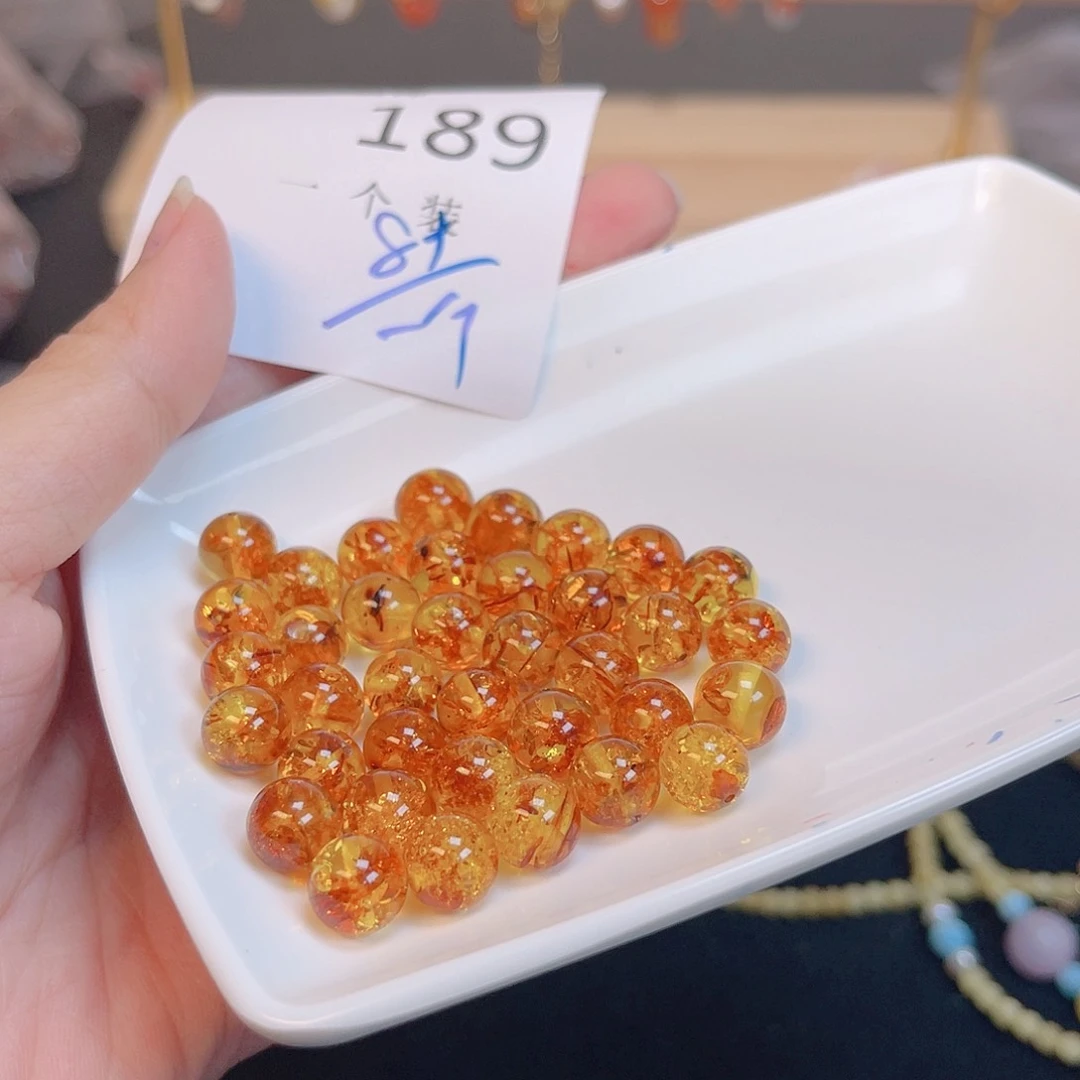 水晶珠宝半成品未镶嵌189 。